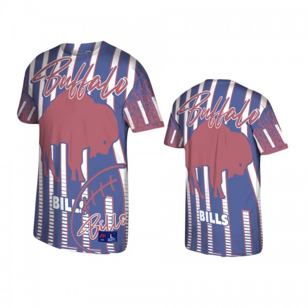 Buffalo Bills Royal Jumbotron Historic Logo T-Shir...