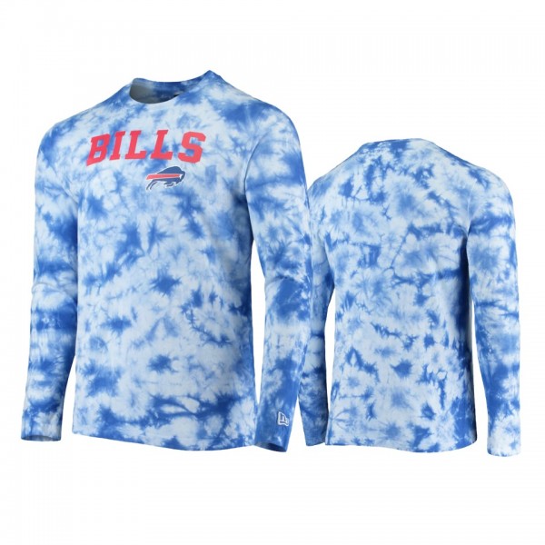 Buffalo Bills Royal Tie-Dye Long Sleeve T-Shirt