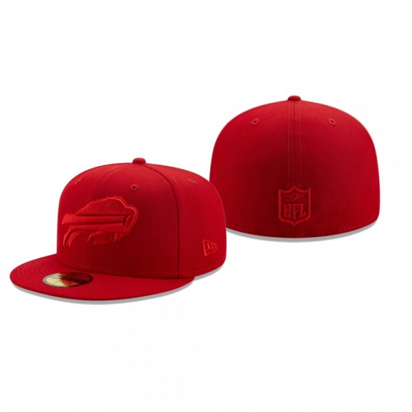 Buffalo Bills Scarlet Color Pack 59FIFTY Fitted Ha...