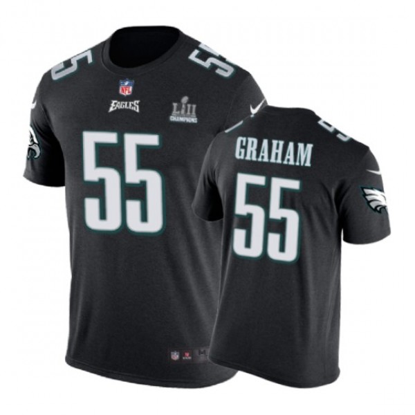 Philadelphia Eagles #55 Brandon Graham Super Bowl LII Champ Nike T-Shirt - Men's