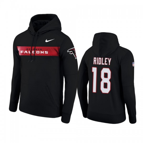 Atlanta Falcons #18 Calvin Ridley Black Nike Pullo...