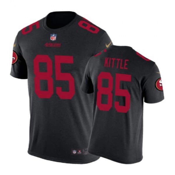 San Francisco 49ers #85 George Kittle Color Rush N...