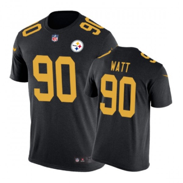 Pittsburgh Steelers #90 T.J. Watt Color Rush Nike ...