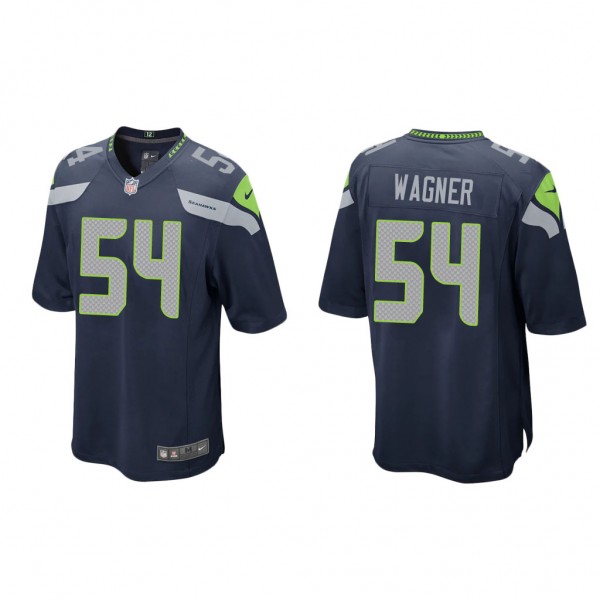 Men's Bobby Wagner Seattle Seahawks College Navy Game Jersey