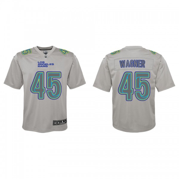 Bobby Wagner Youth Los Angeles Rams Gray Atmospher...
