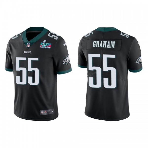 Brandon Graham Men's Philadelphia Eagles Super Bowl LVII Black Vapor Limited Jersey