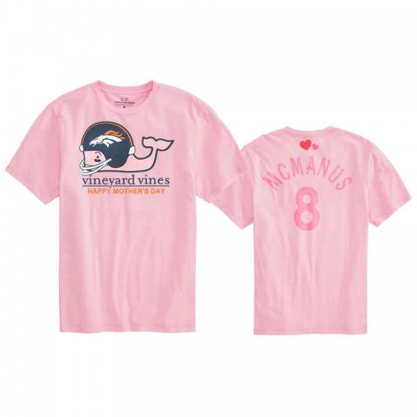 Women's Denver Broncos Brandon McManus Pink Mother...