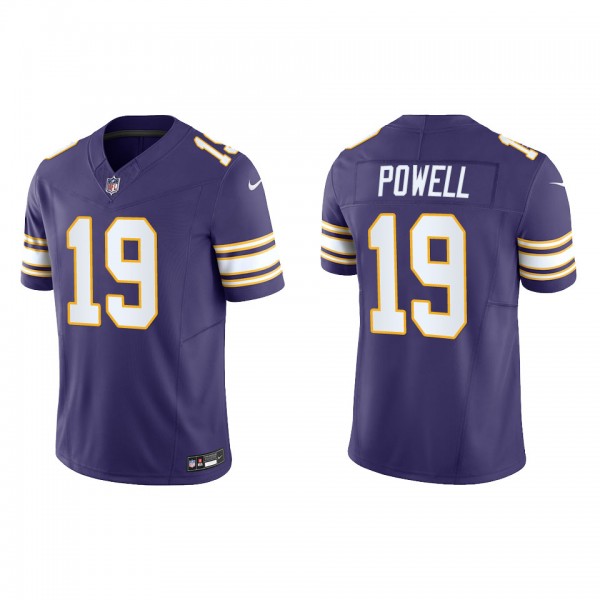 Brandon Powell Minnesota Vikings Purple Classic Va...