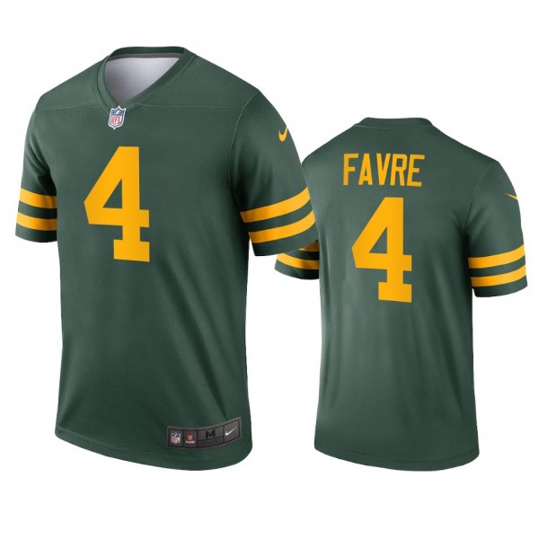 Green Bay Packers Brett Favre Green Alternate Legend Jersey - Men's
