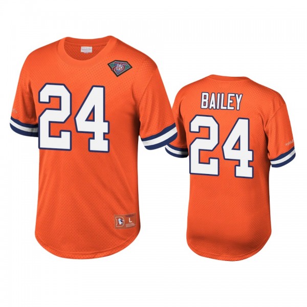 Denver Broncos Champ Bailey Orange Retired Player ...