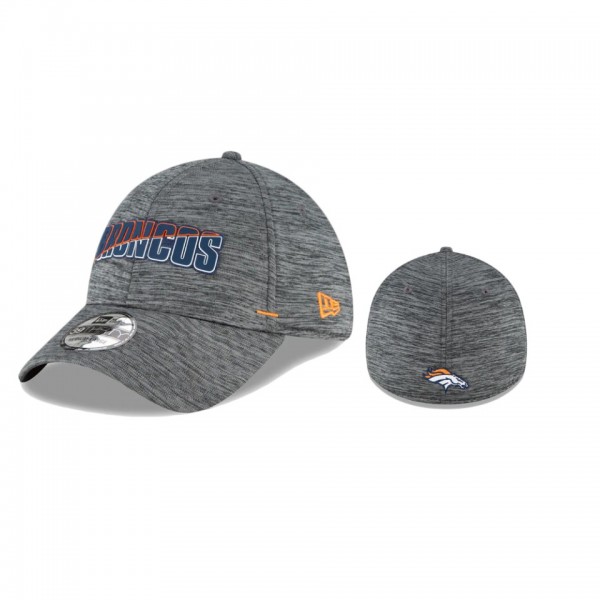 Denver Broncos Graphite 2020 NFL Summer Sideline 39THIRTY Flex Hat