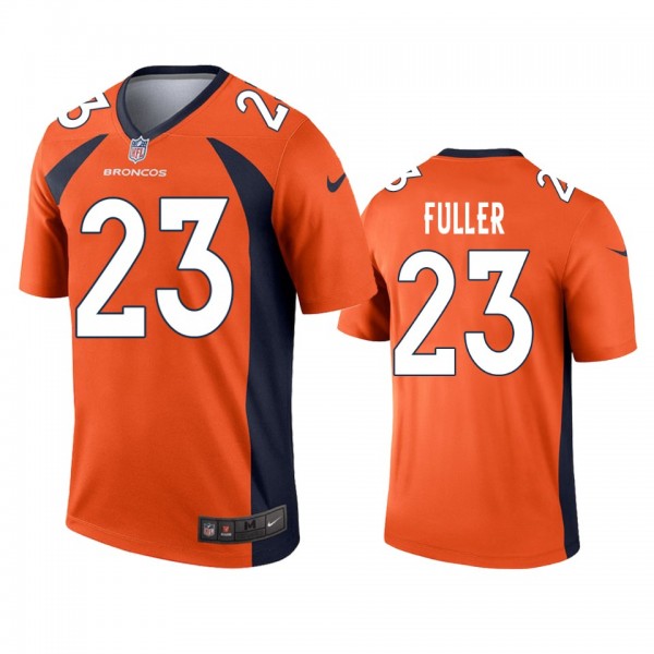 Denver Broncos Kyle Fuller Orange Legend Jersey