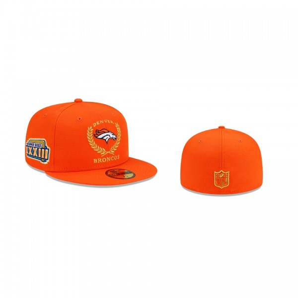 Denver Broncos Orange Gold Classic 59FIFTY Fitted ...