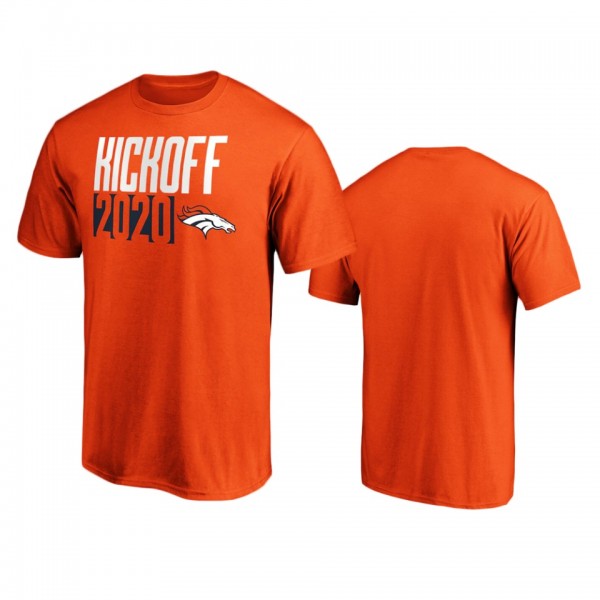 Denver Broncos Orange Kickoff 2020 T-Shirt