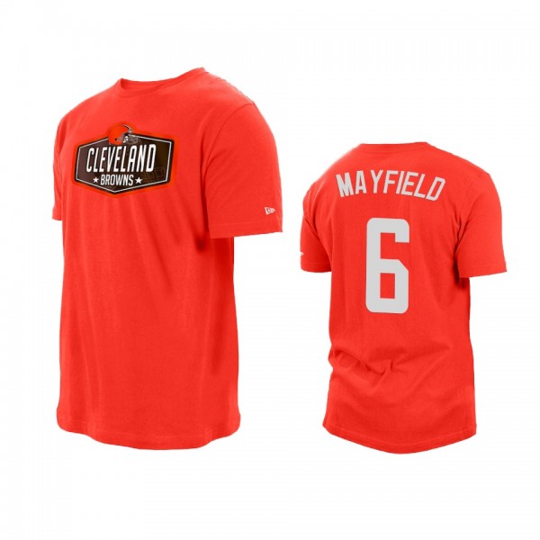 Cleveland Browns Baker Mayfield Orange 2021 NFL Dr...