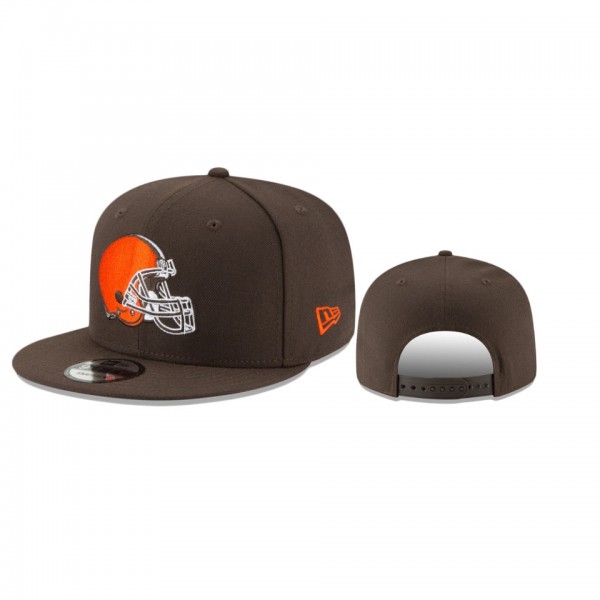Cleveland Browns Brown Basic 9FIFTY Adjustable Sna...
