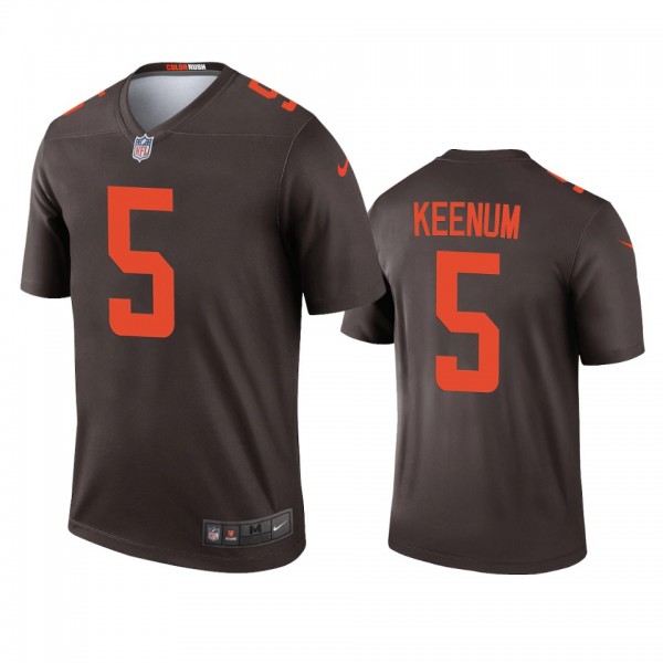 Cleveland Browns Case Keenum Brown Alternate Legen...