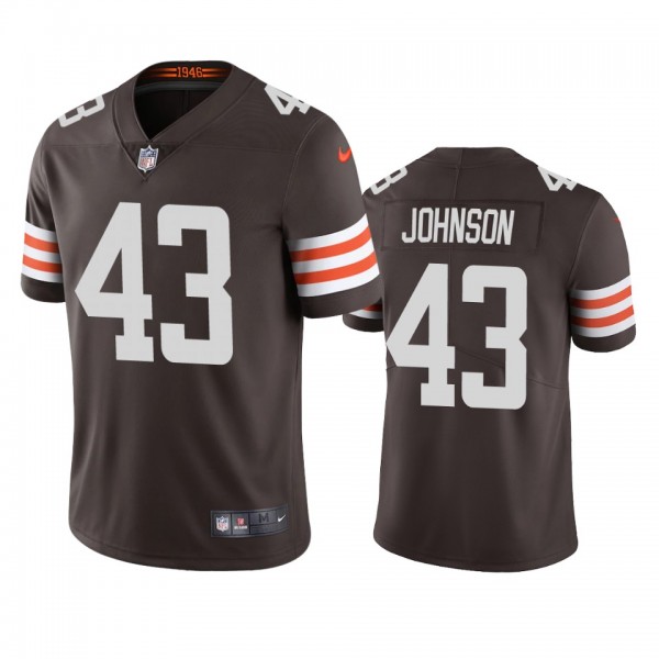 John Johnson Cleveland Browns Brown Vapor Limited ...