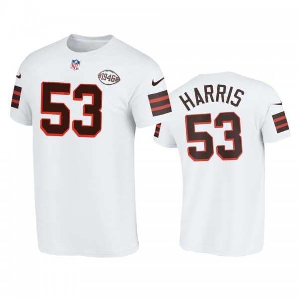 Cleveland Browns Nick Harris White 1946 Collection...