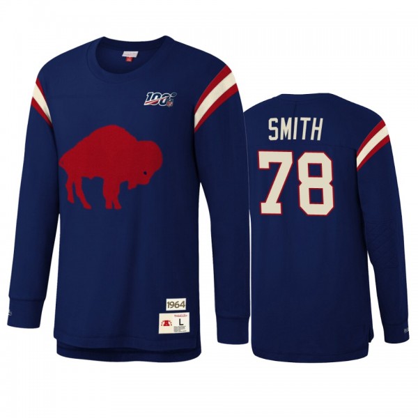 Buffalo Bills Bruce Smith Mitchell & Ness Roya...