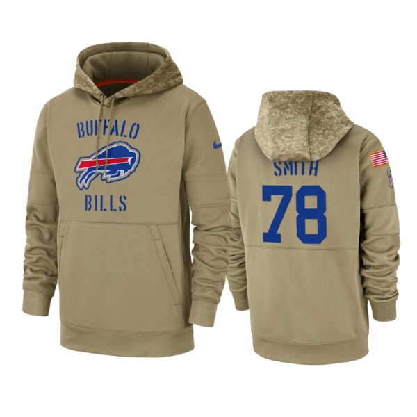 Buffalo Bills Bruce Smith Tan 2019 Salute to Servi...