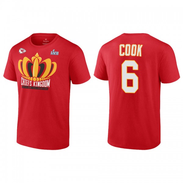 Bryan Cook Kansas City Chiefs Red Super Bowl LVII ...