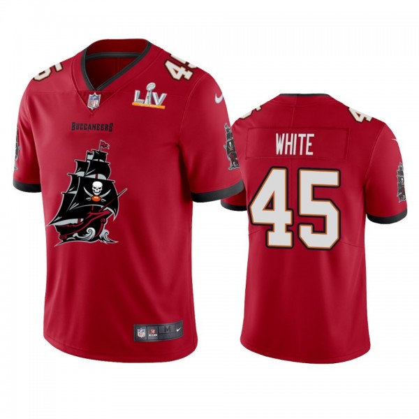 Tampa Bay Buccaneers Devin White Red Super Bowl LV...