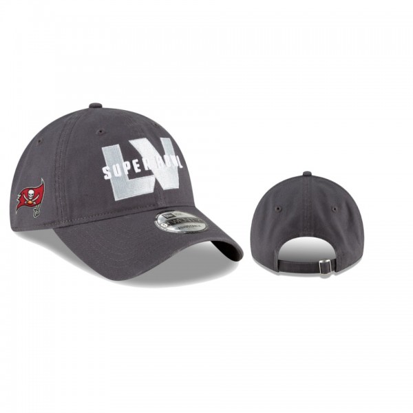 Tampa Bay Buccaneers Graphite Super Bowl LV 9TWENTY Hat