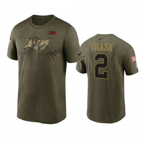 Tampa Bay Buccaneers Kyle Trask Olive 2021 Salute ...
