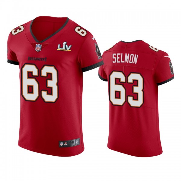 Lee Roy Selmon Buccaneers Red Super Bowl LV Vapor Elite Jersey