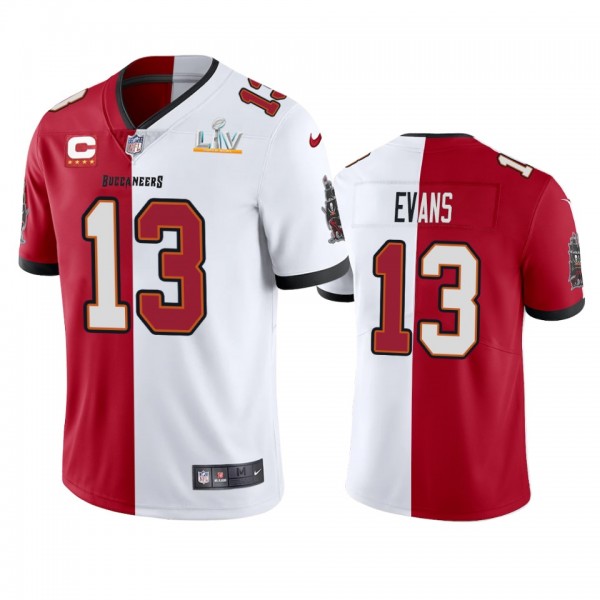Tampa Bay Buccaneers Mike Evans Red White Super Bo...