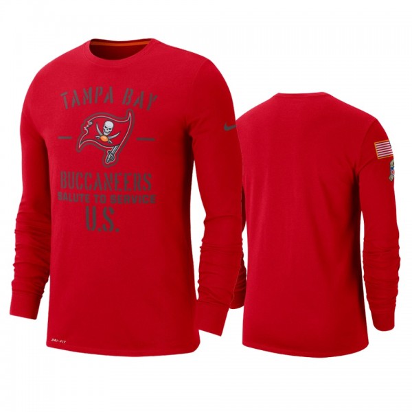 Tampa Bay Buccaneers Red 2019 Salute to Service Si...