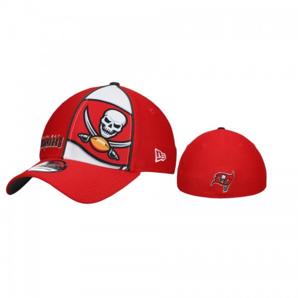 Tampa Bay Buccaneers Red Panel 39THIRTY Flex Hat