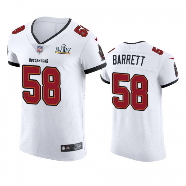 Shaquil Barrett Buccaneers White Super Bowl LV Vap...