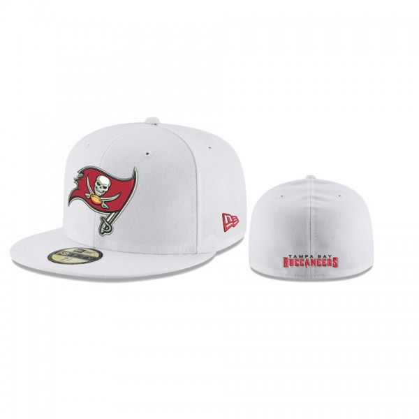 Tampa Bay Buccaneers White Omaha Primary Logo 59FI...