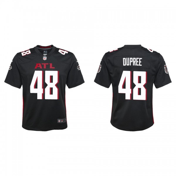 Youth Atlanta Falcons Bud Dupree Black Game Jersey