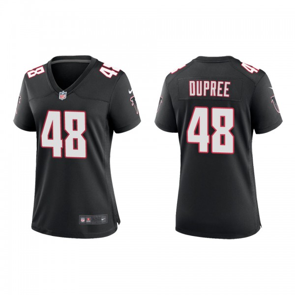 Women's Atlanta Falcons Bud Dupree Black Throwback...