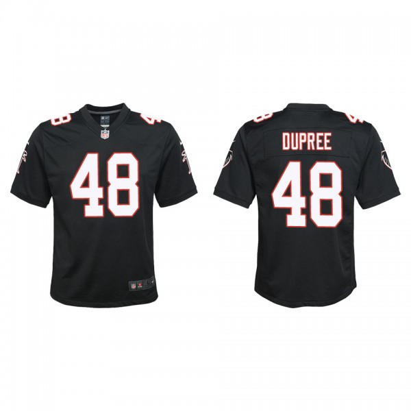 Youth Atlanta Falcons Bud Dupree Black Throwback G...