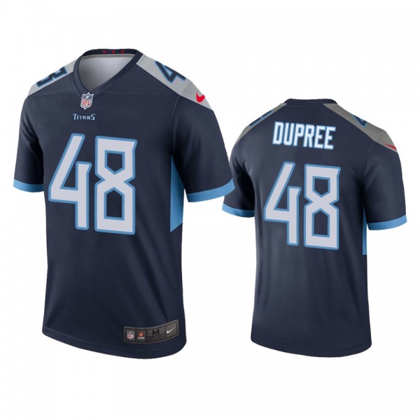 Tennessee Titans Bud Dupree Navy Legend Jersey