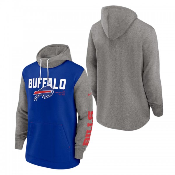 Men's Buffalo Bills Nike Royal Fashion Color Block...
