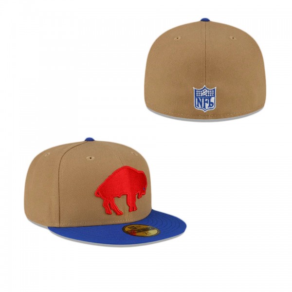 Buffalo Bills Throwback 59FIFTY Fitted Hat