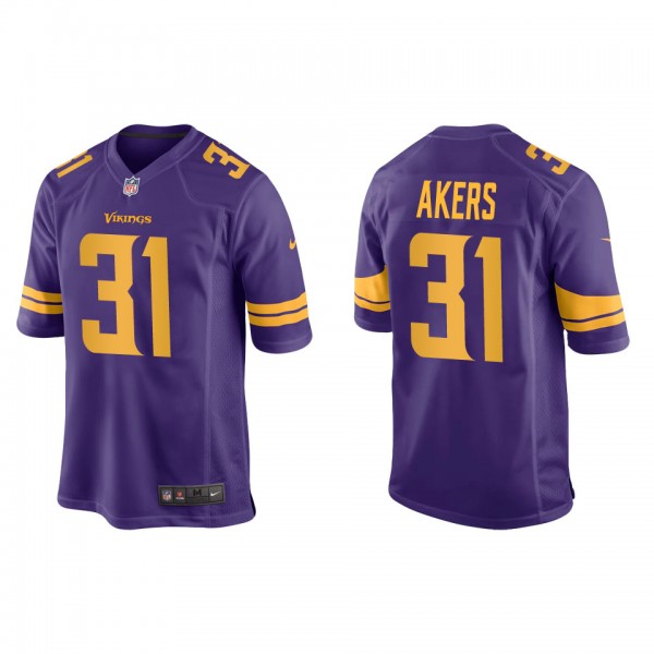 Men's Cam Akers Minnesota Vikings Purple Alternate...