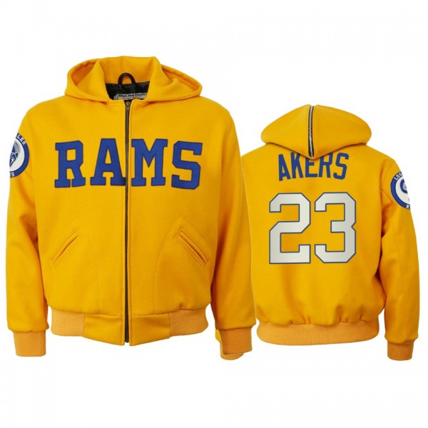 Los Angeles Rams Cam Akers Gold 1950 Authentic Vin...