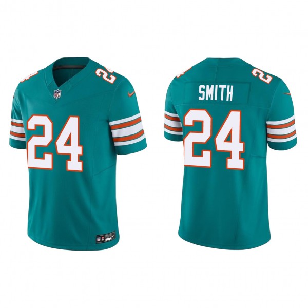 Men's Miami Dolphins Cam Smith Aqua 2023 NFL Draft...