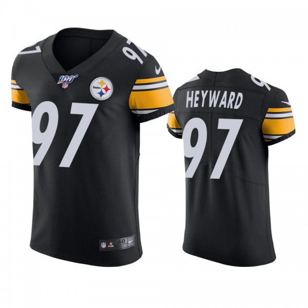 Pittsburgh Steelers Cameron Heyward Black 100th Se...