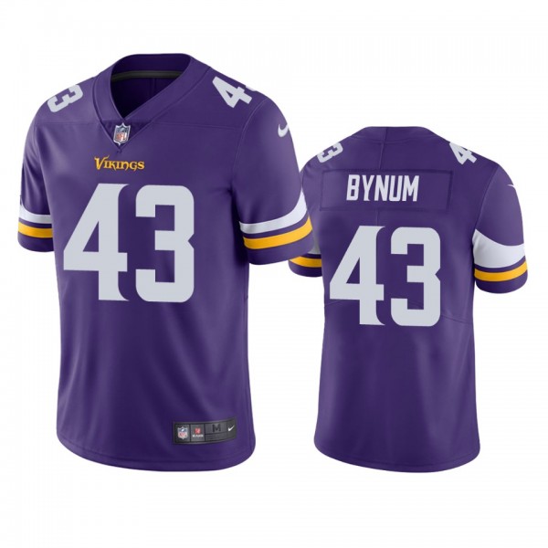 Minnesota Vikings Camryn Bynum Purple Vapor Limited Jersey