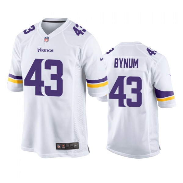 Minnesota Vikings Camryn Bynum White Game Jersey