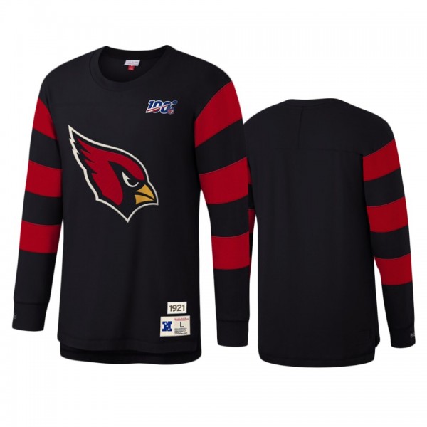 Arizona Cardinals Mitchell & Ness Black NFL 100 Team Inspired T-Shirt