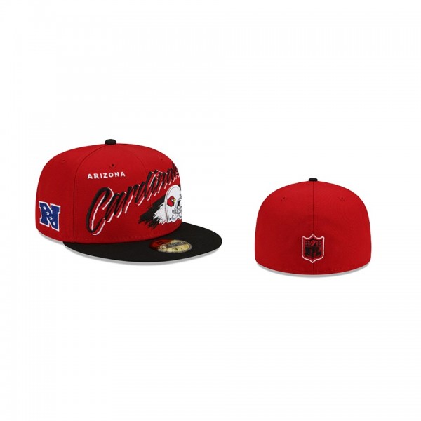 Arizona Cardinals Cardinal Helmet 59FIFTY Fitted H...