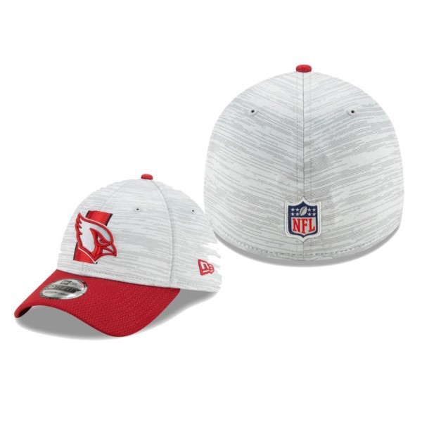 Arizona Cardinals Gray Cardinal 2021 NFL Training Camp 39THIRTY Hat